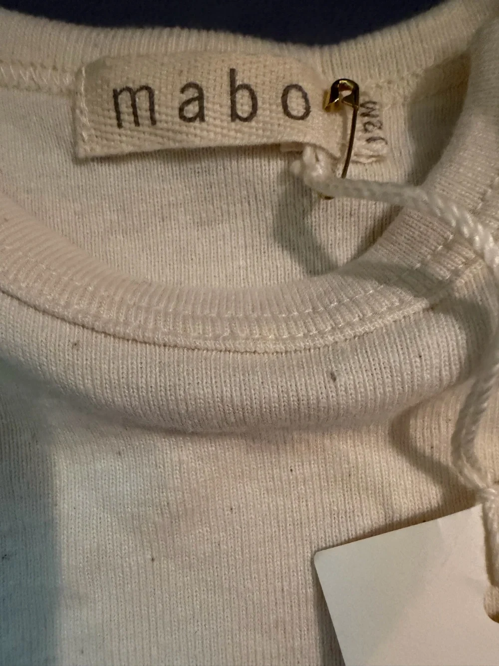 Mabo Cream Short-Sleeve Kids Tee